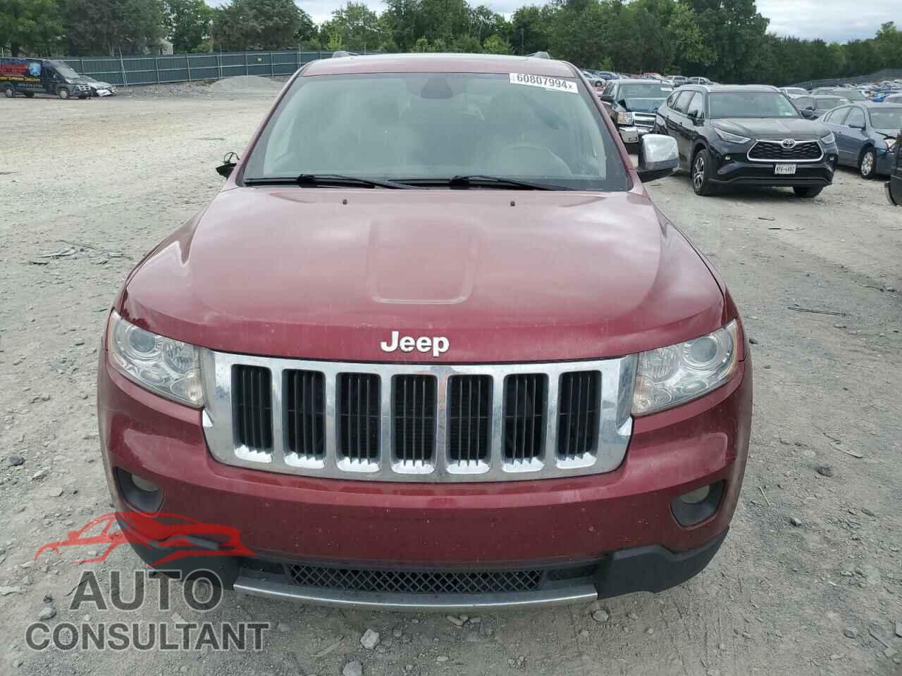 JEEP GRAND CHER 2012 - 1C4RJEBG5CC264751
