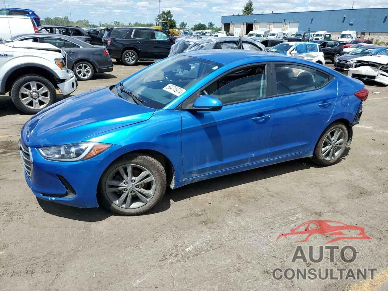 HYUNDAI ELANTRA 2017 - KMHD84LF8HU189594