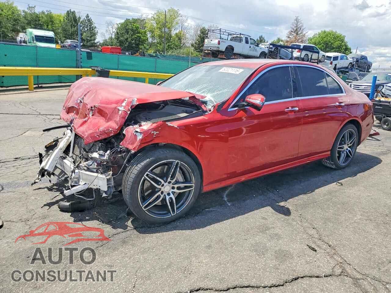 MERCEDES-BENZ E-CLASS 2017 - WDDZF4KB8HA184045