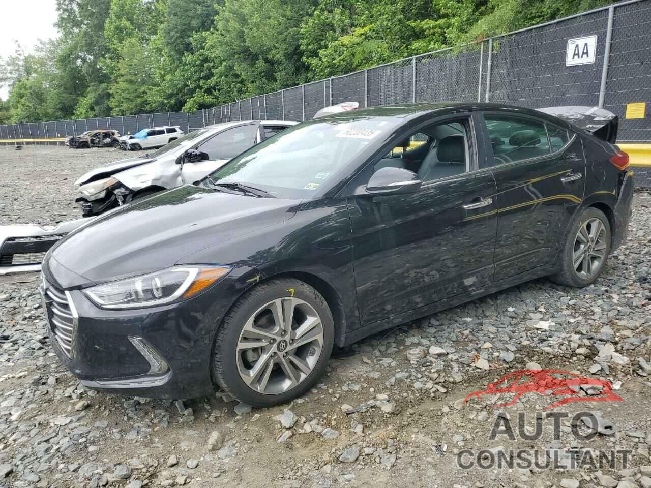 HYUNDAI ELANTRA 2017 - KMHD84LF8HU295043