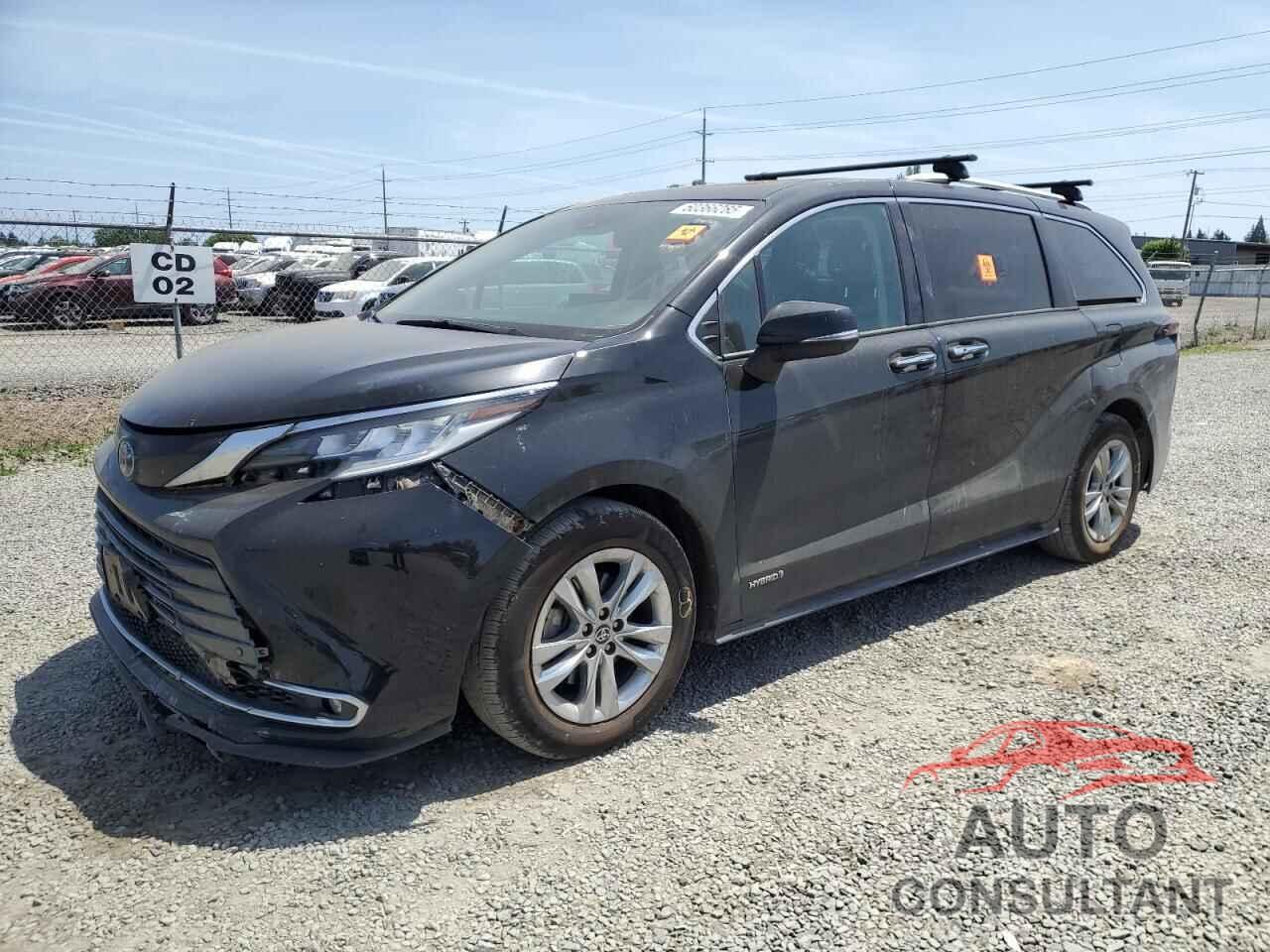 TOYOTA SIENNA 2021 - 5TDZSKFCXMS004655