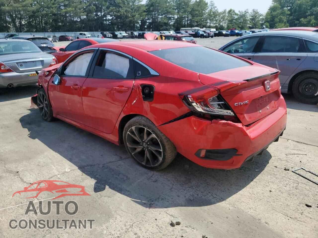 HONDA CIVIC 2019 - 2HGFC2F86KH518771