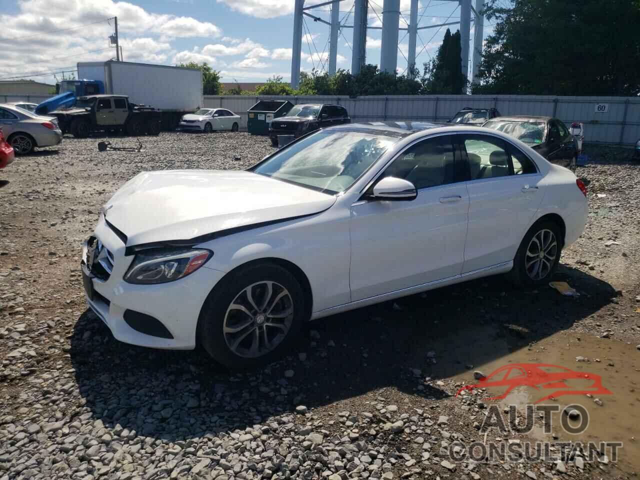 MERCEDES-BENZ C-CLASS 2017 - 55SWF4KB4HU182814