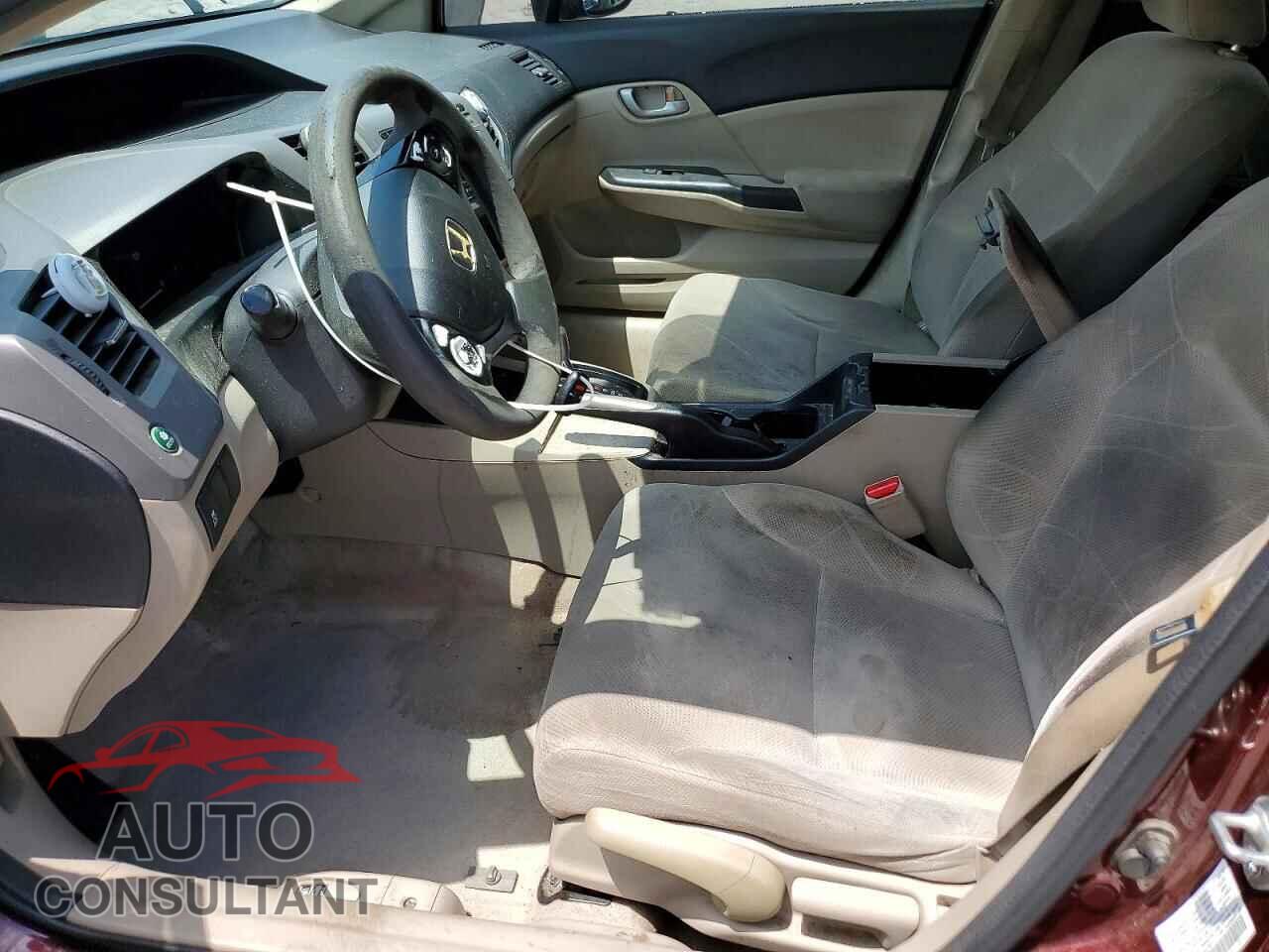 HONDA CIVIC 2012 - 19XFB2F50CE047561