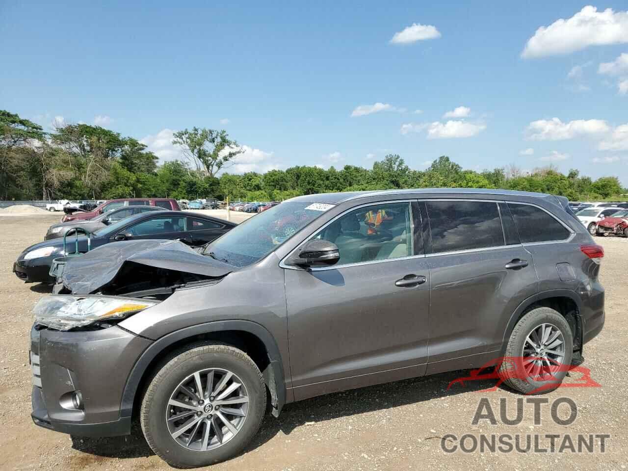 TOYOTA HIGHLANDER 2018 - 5TDJZRFH5JS807995