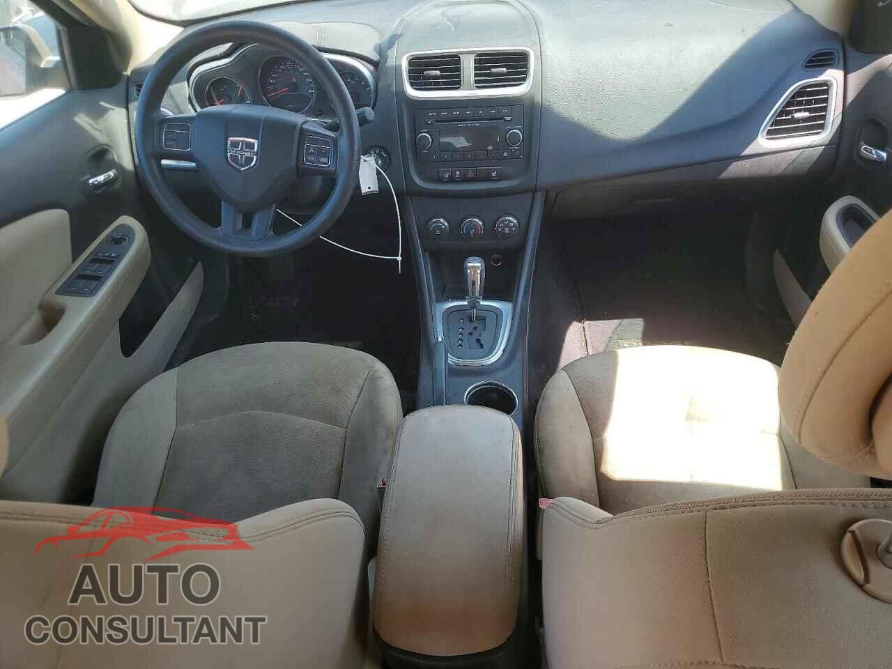 DODGE AVENGER 2012 - 1C3CDZAG0CN322053
