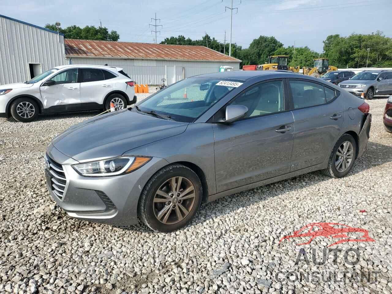 HYUNDAI ELANTRA 2017 - KMHD84LF3HU103768