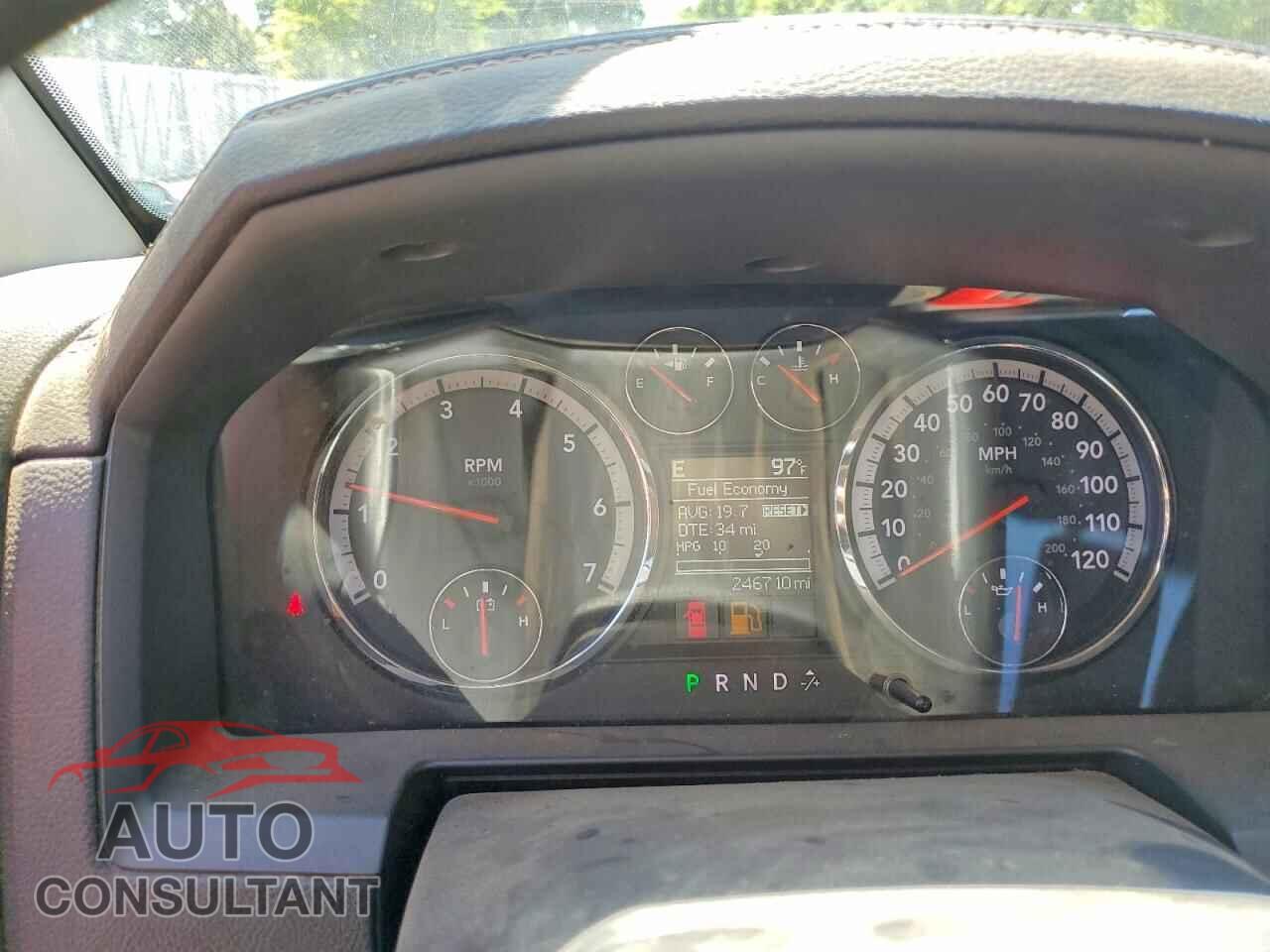 DODGE RAM 1500 2012 - 1C6RD6HT4CS118002