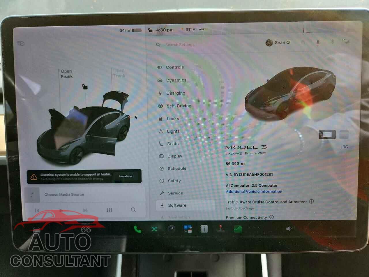 TESLA MODEL 3 2017 - 5YJ3E1EA5HF001261