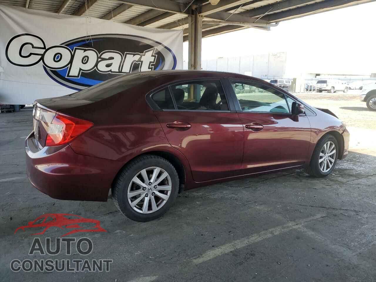 HONDA CIVIC 2012 - 19XFB2F82CE390673