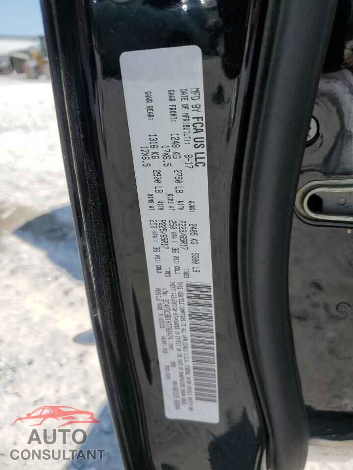 DODGE JOURNEY 2017 - 3C4PDCBB1HT702474
