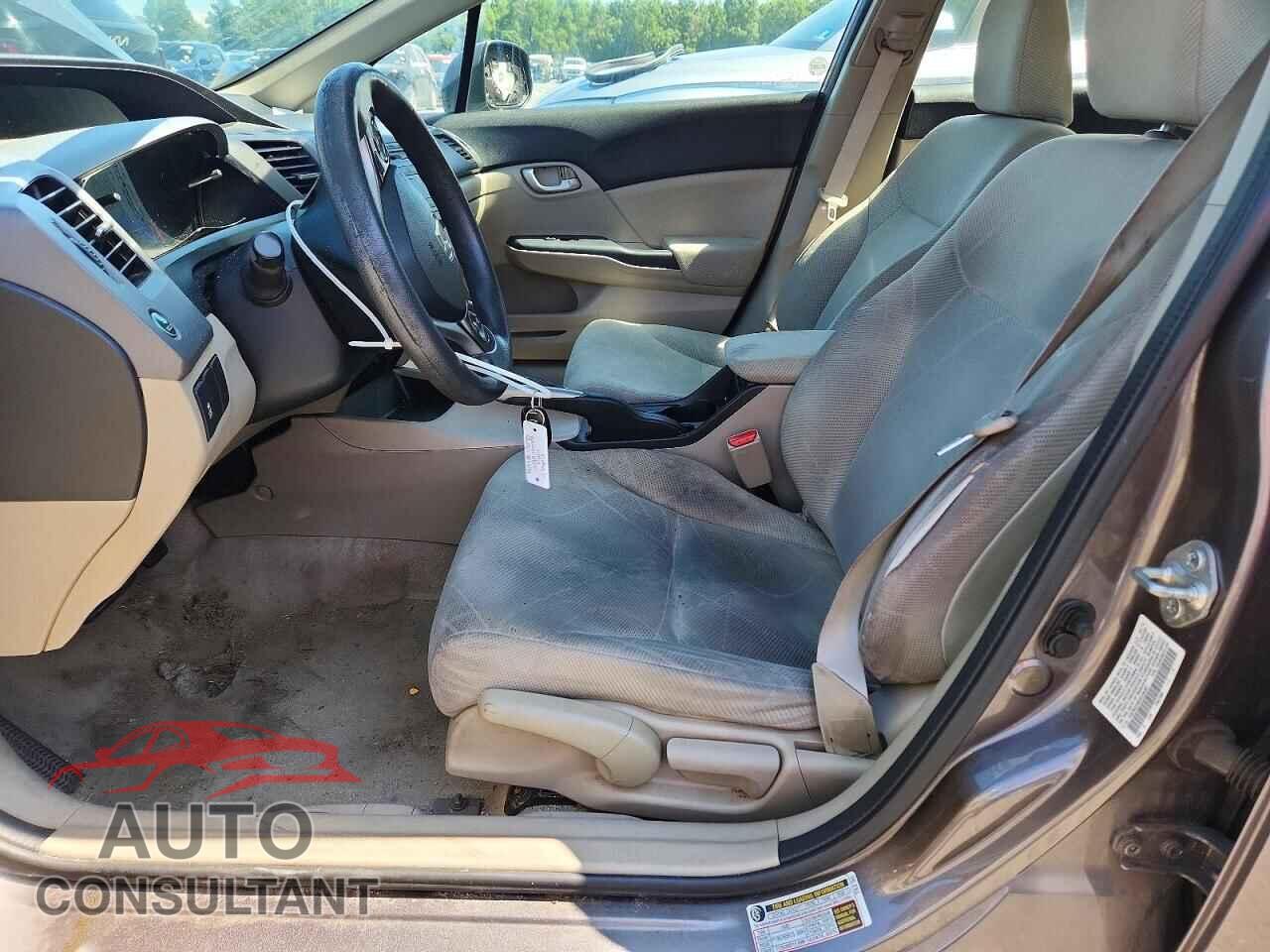 HONDA CIVIC 2012 - 19XFB2F59CE336387