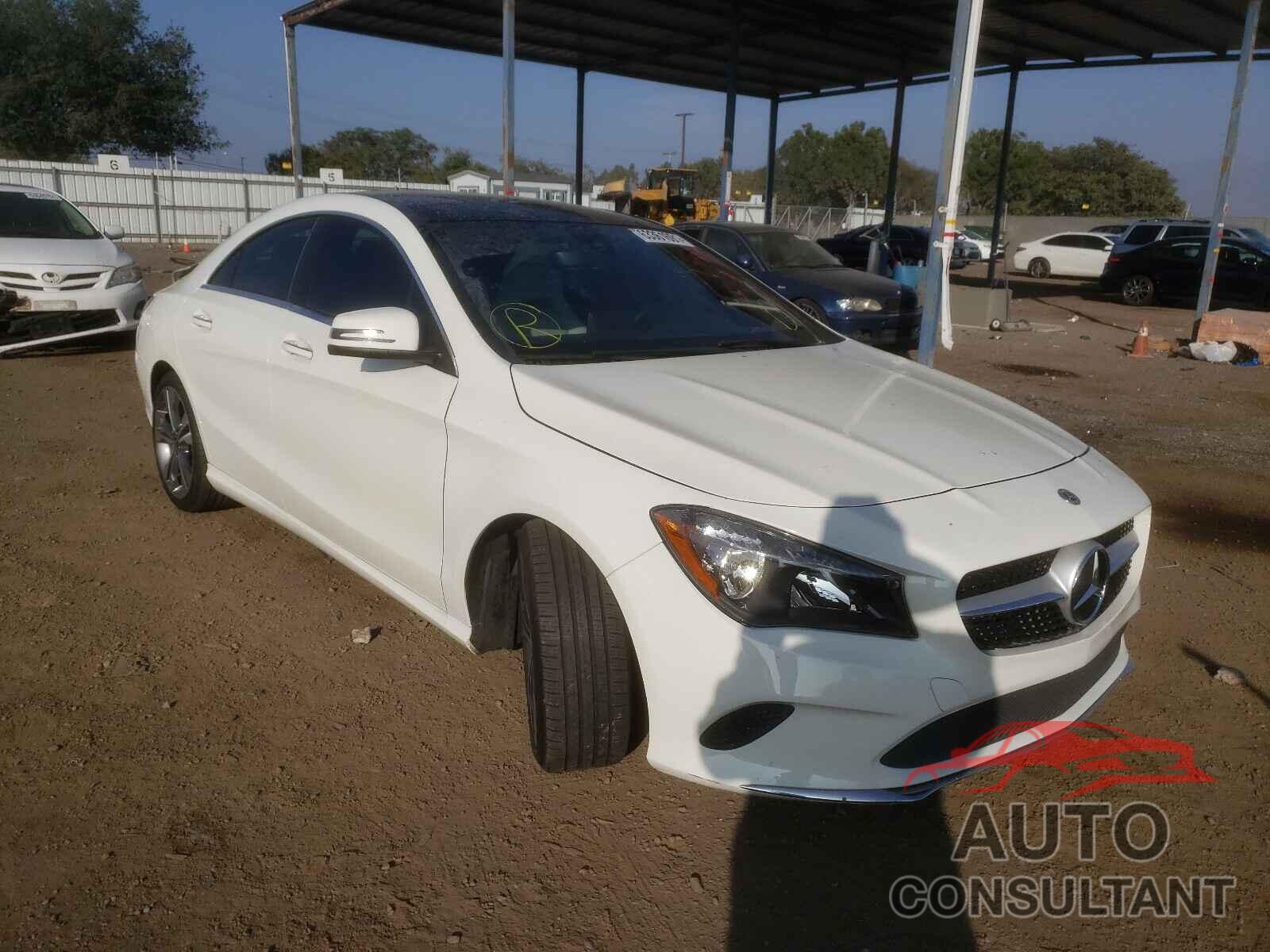 MERCEDES-BENZ CLA-CLASS 2018 - WDDSJ4EB8JN550743