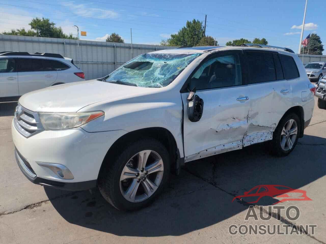 TOYOTA HIGHLANDER 2011 - 5TDDK3EH1BS057044