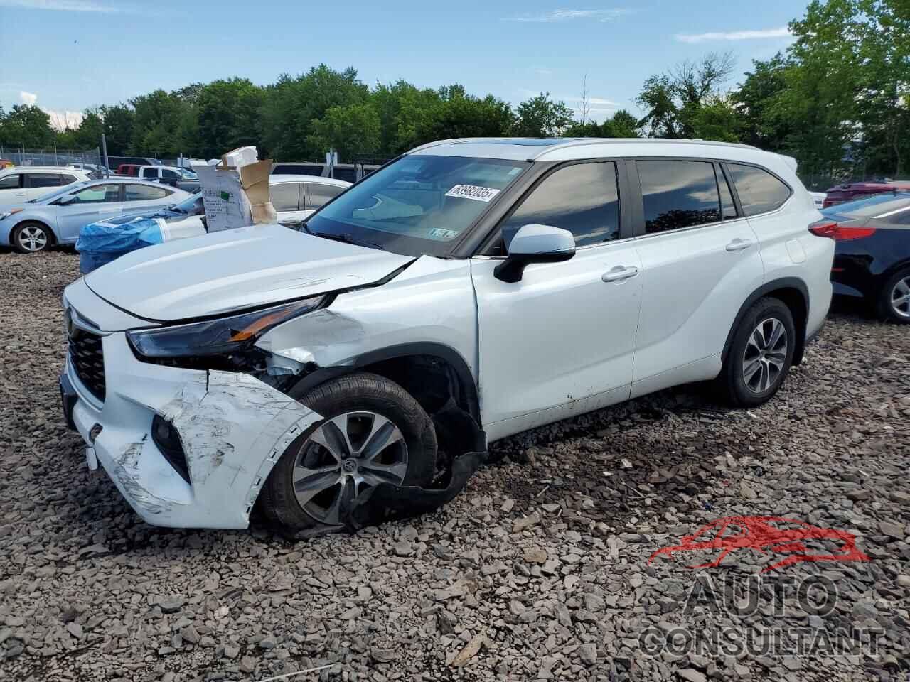 TOYOTA HIGHLANDER 2023 - 5TDKDRBH7PS009600
