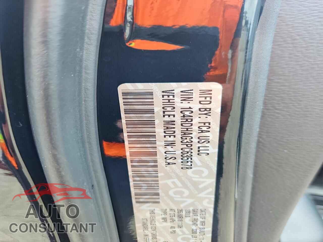 DODGE DURANGO 2023 - 1C4RDHAG3PC635678
