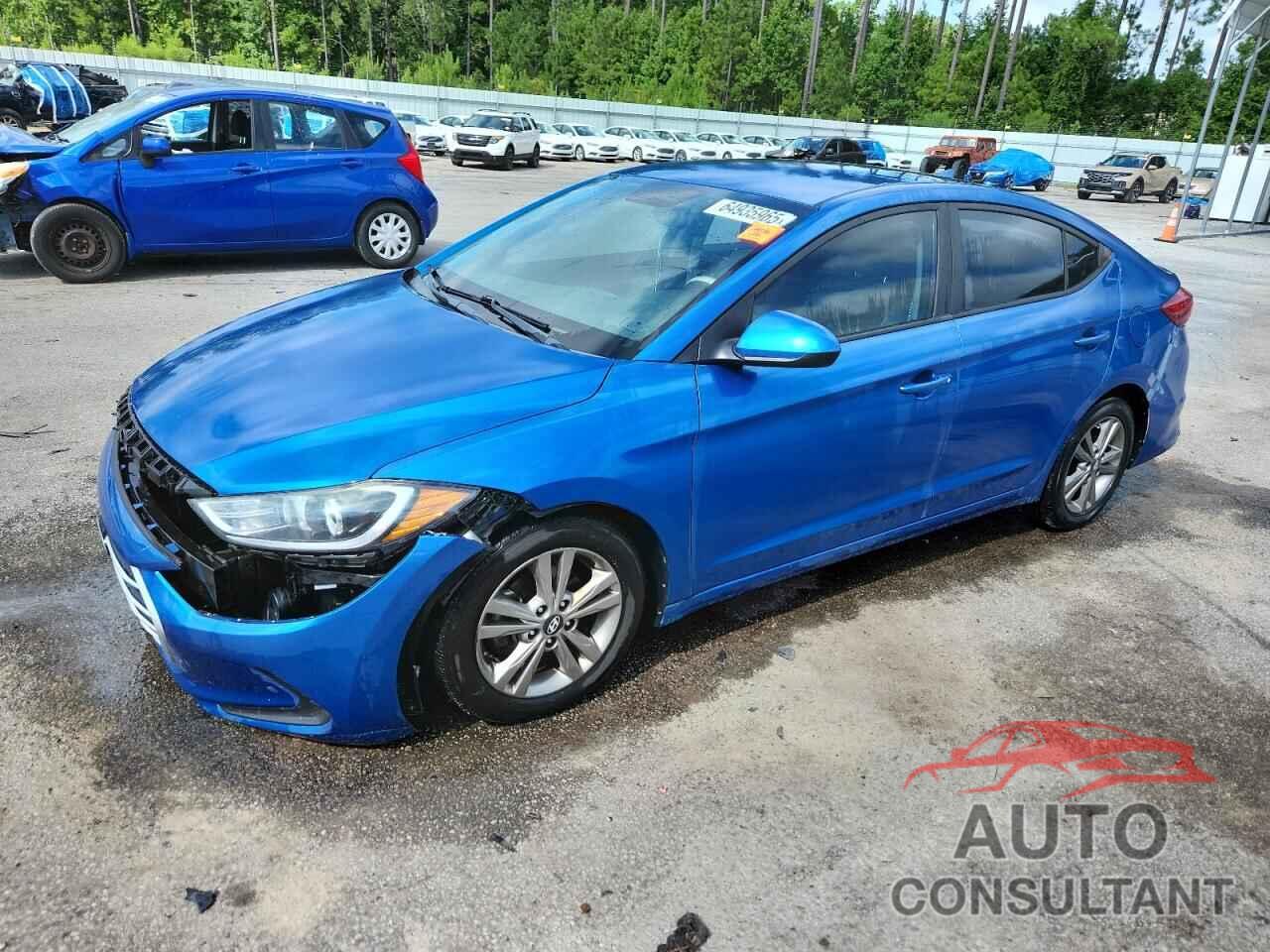 HYUNDAI ELANTRA 2018 - 5NPD84LF6JH310286