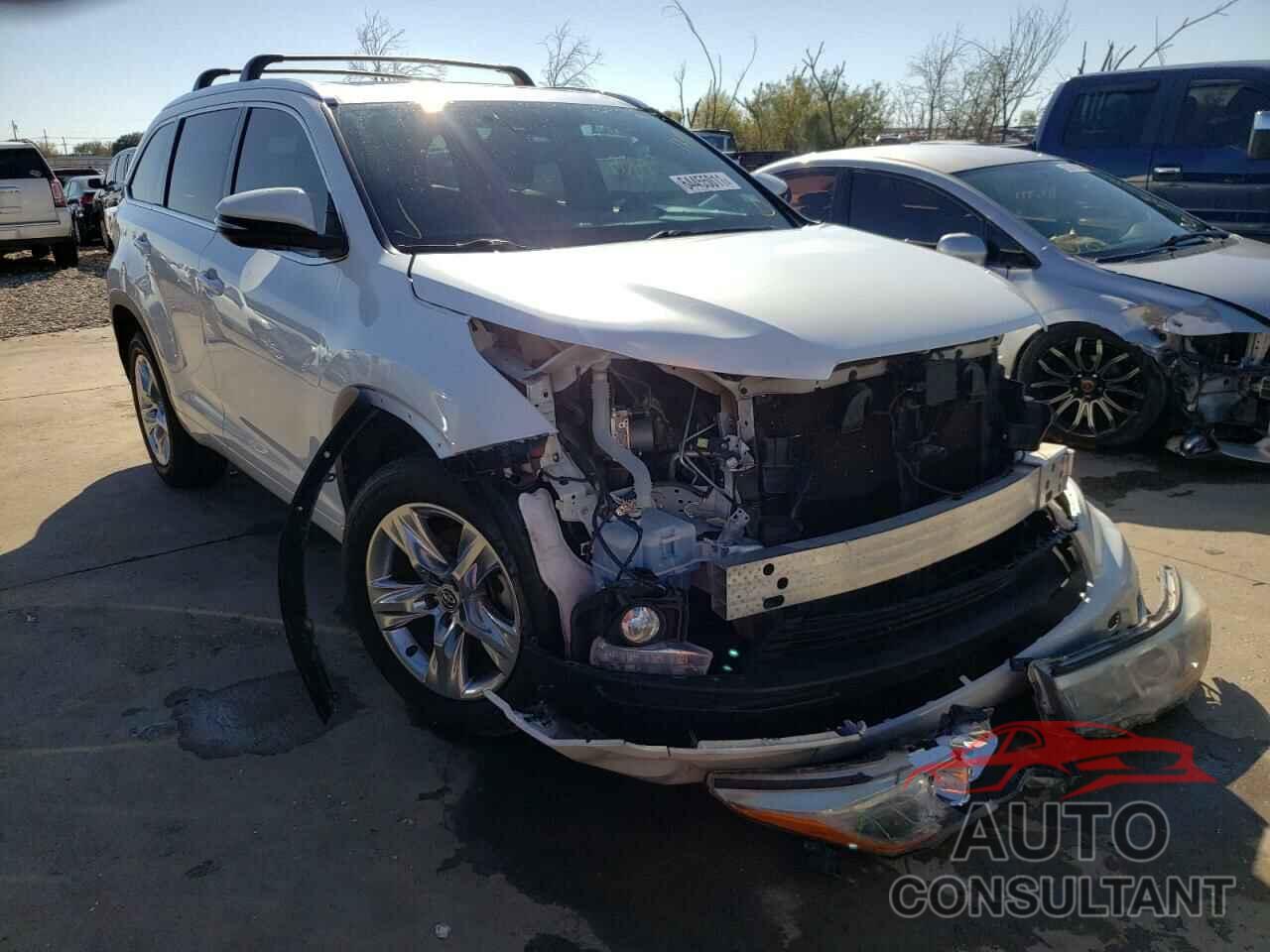 TOYOTA HIGHLANDER 2016 - 5TDYKRFH1GS126373