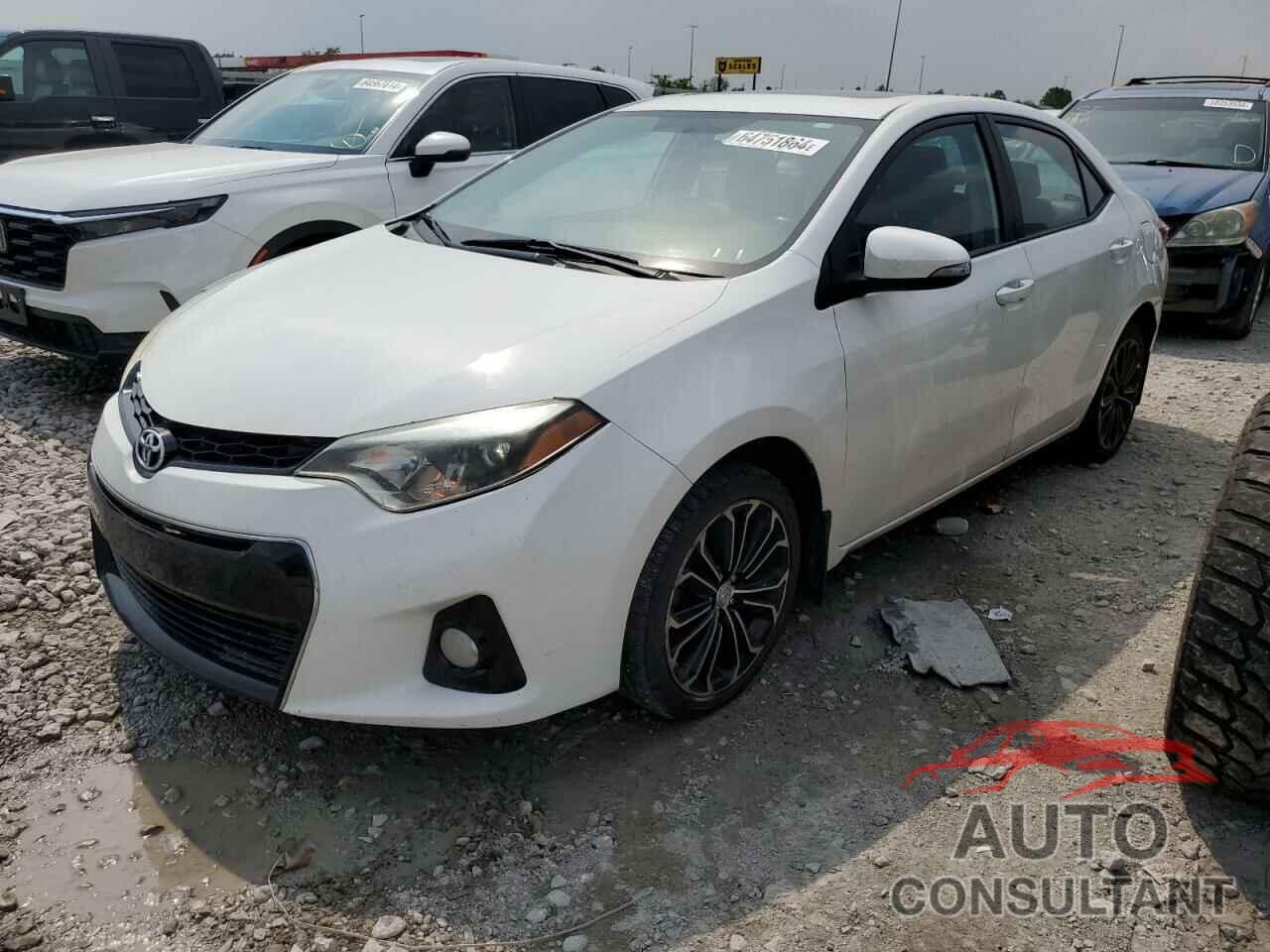 TOYOTA COROLLA 2016 - 2T1BURHE6GC512346