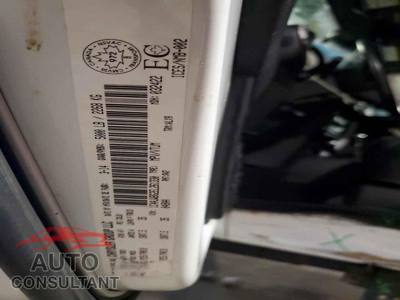 JEEP WRANGLER 2014 - 1C4AJWBG2EL261330