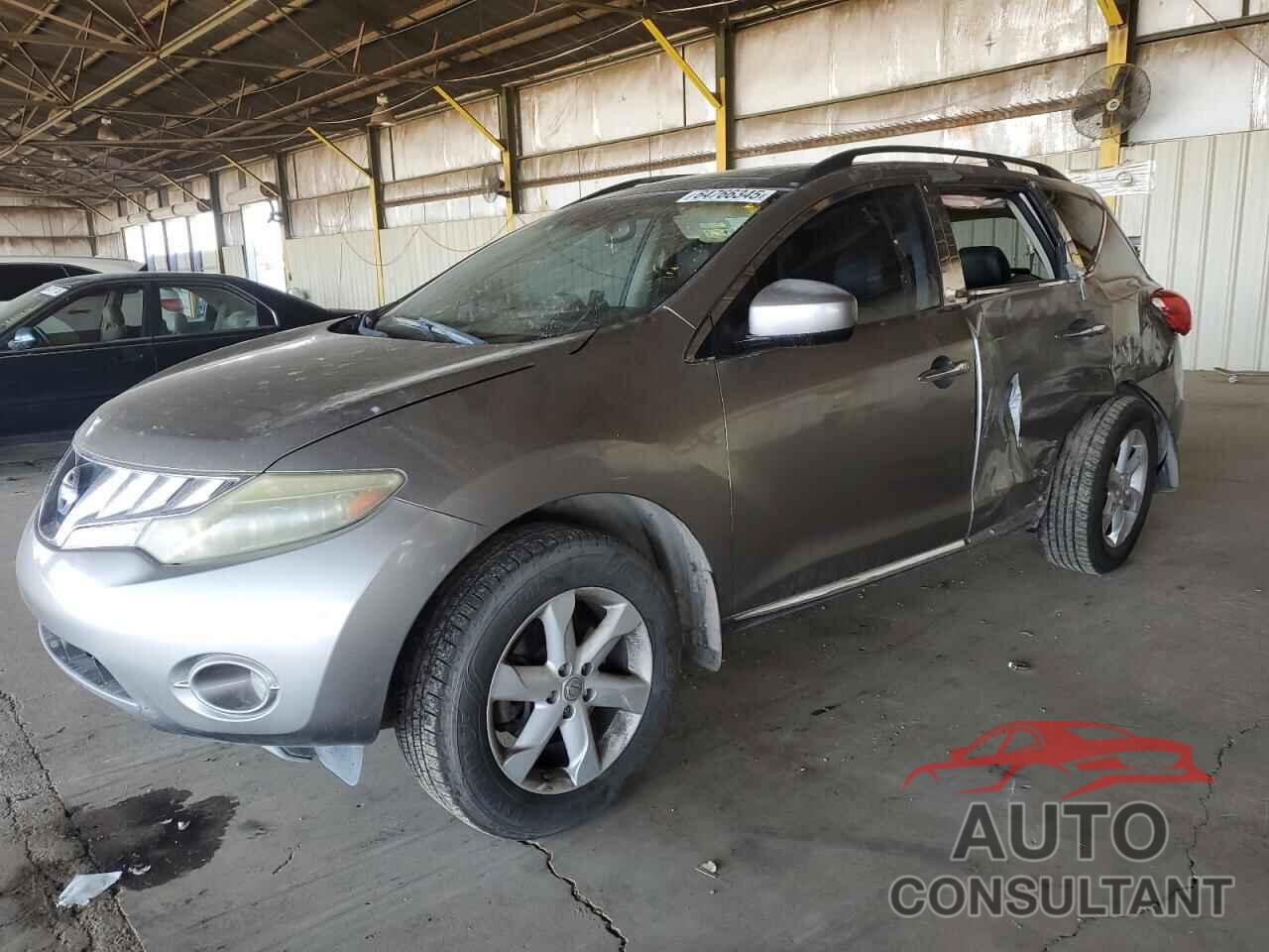 NISSAN MURANO 2009 - JN8AZ18U49W013453