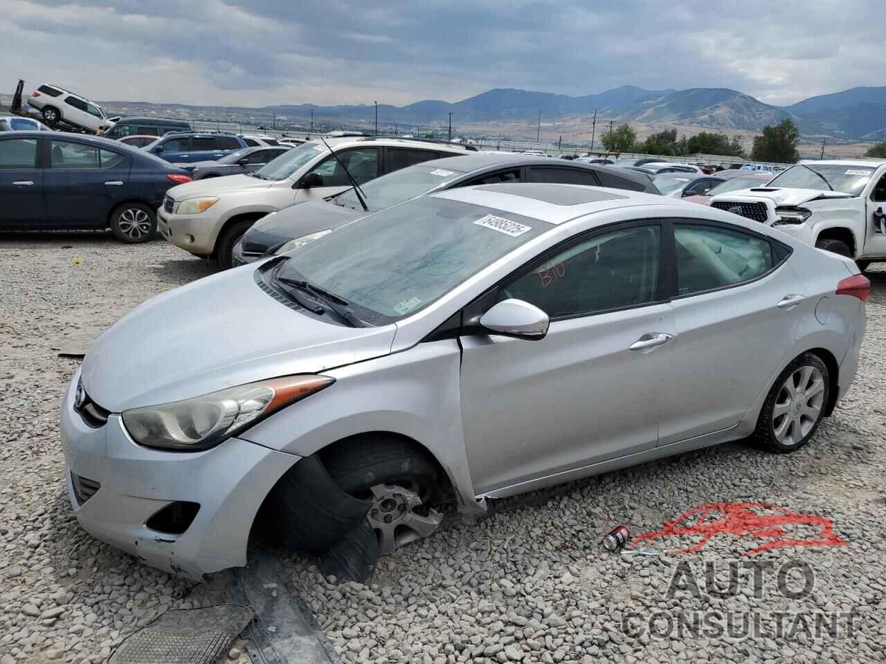 HYUNDAI ELANTRA 2013 - KMHDH4AE8DU637546