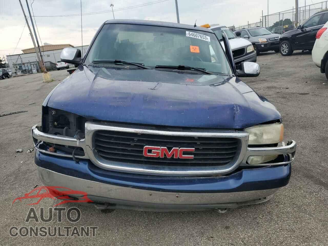 GMC SIERRA 2002 - 2GTEK19T521277639