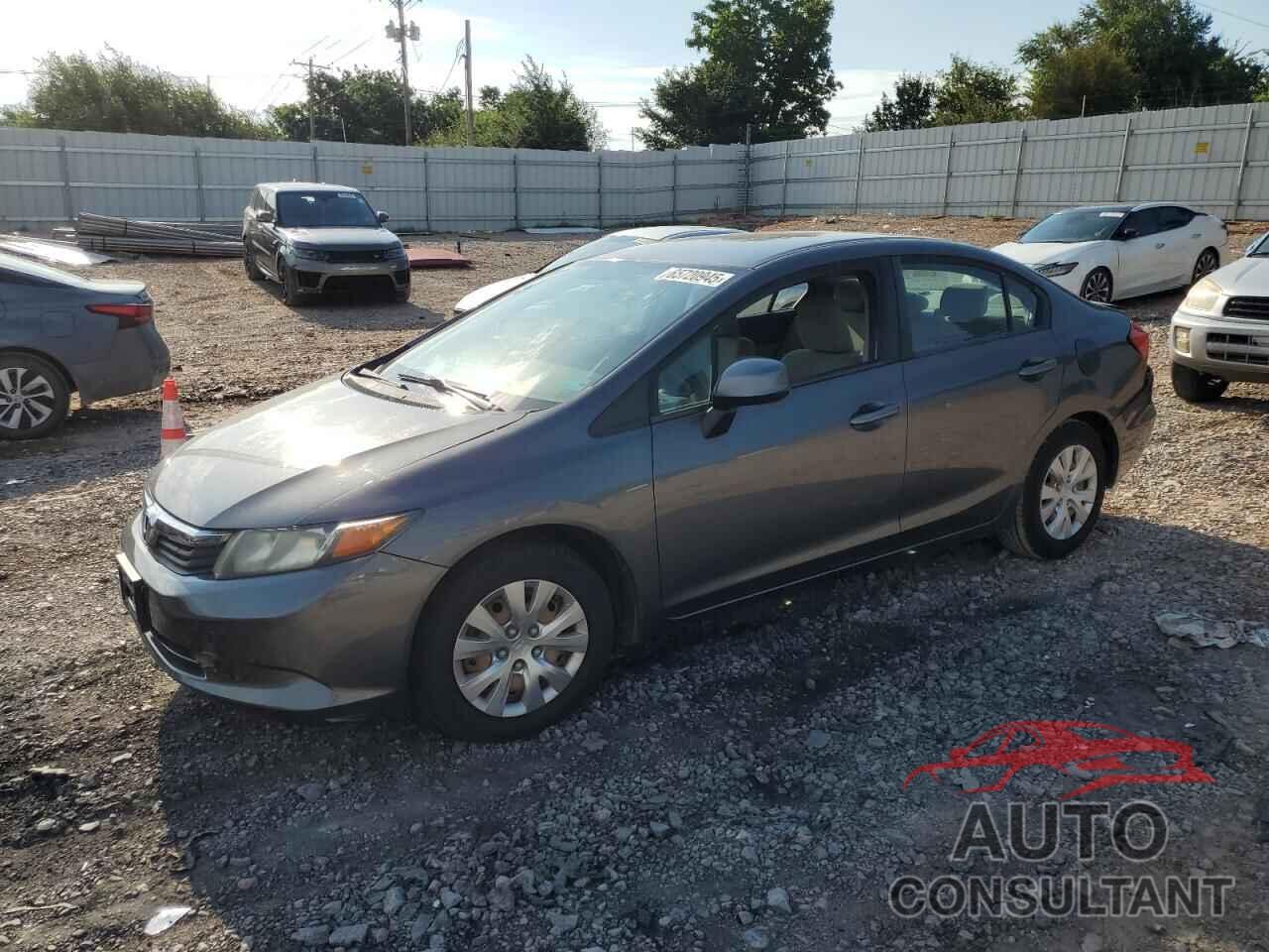 HONDA CIVIC 2012 - 19XFB2F50CE079894