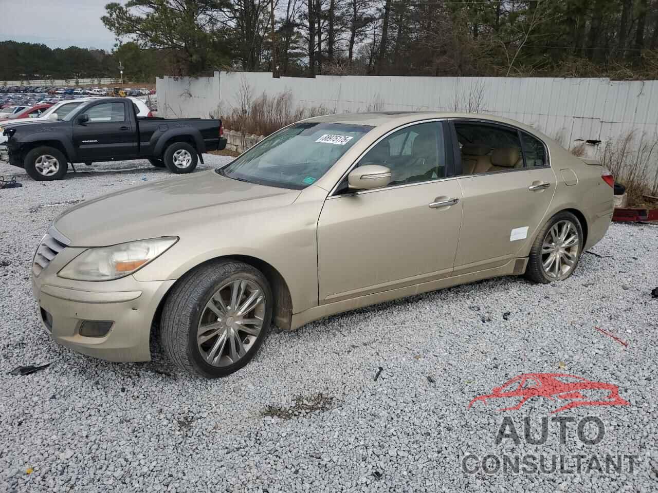 HYUNDAI GENESIS 2011 - KMHGC4DEXBU115487