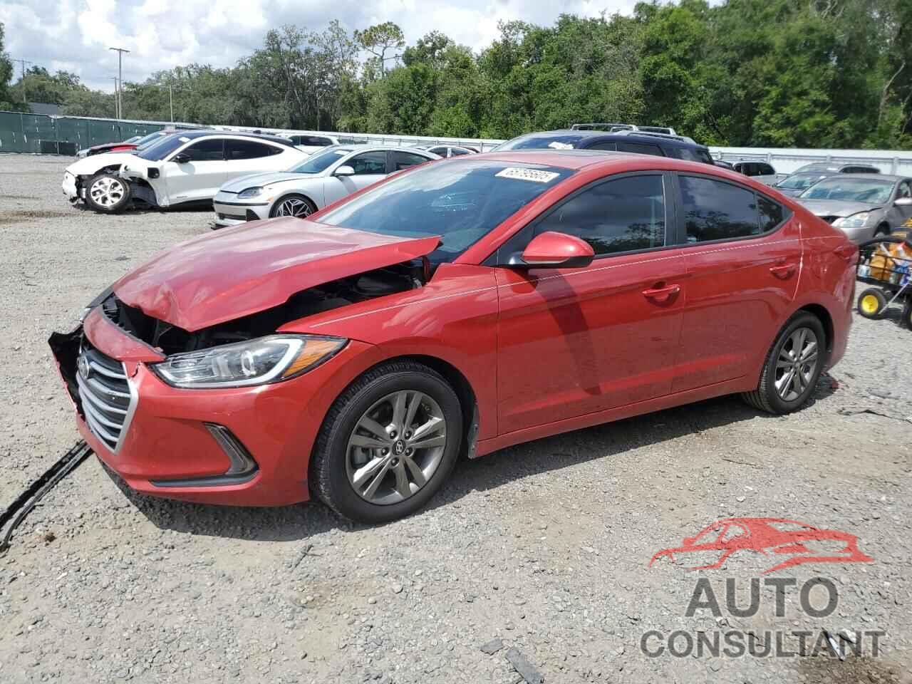 HYUNDAI ELANTRA 2018 - 5NPD84LF9JH275078