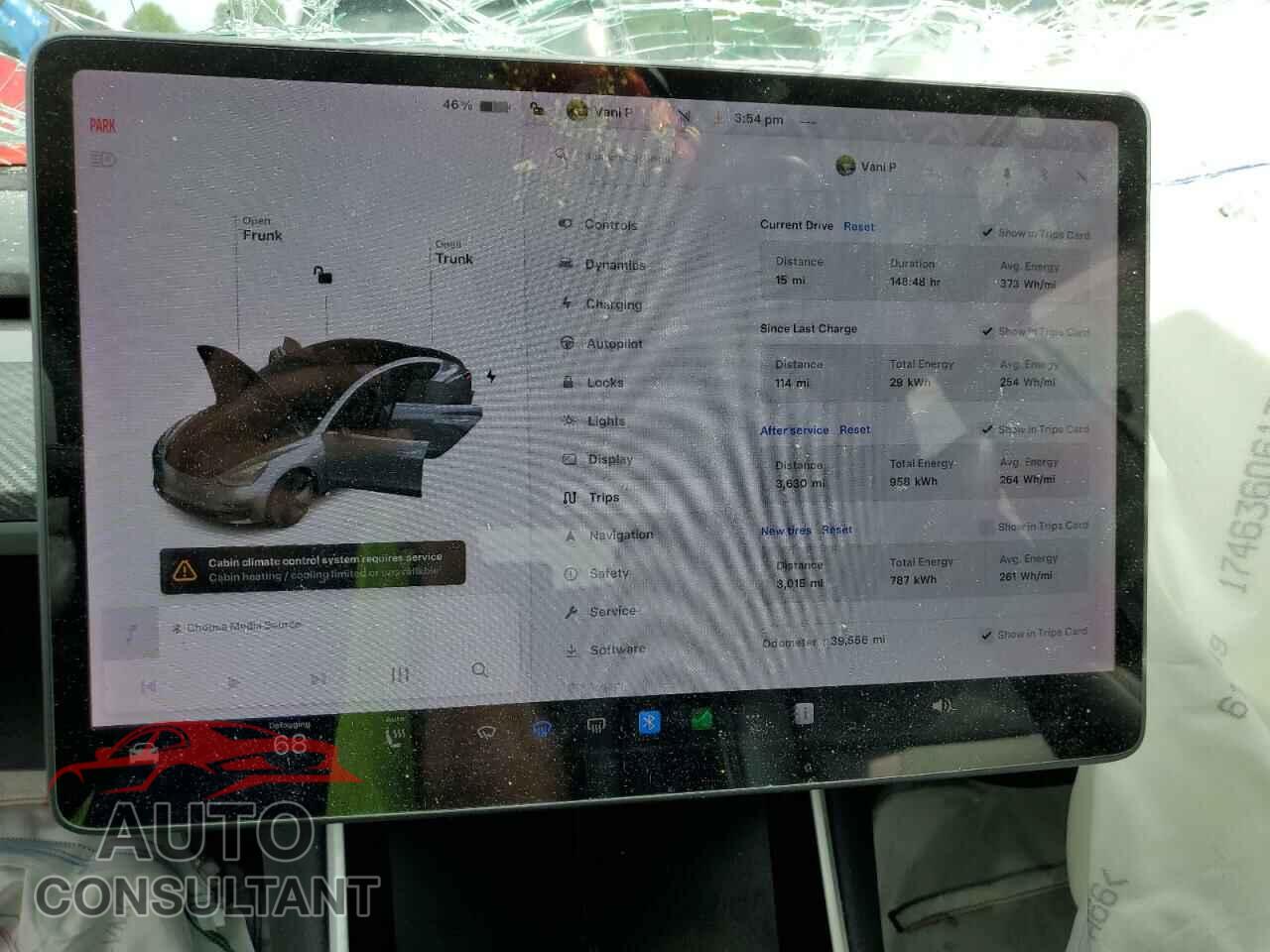 TESLA MODEL 3 2020 - 5YJ3E1EB1LF616469