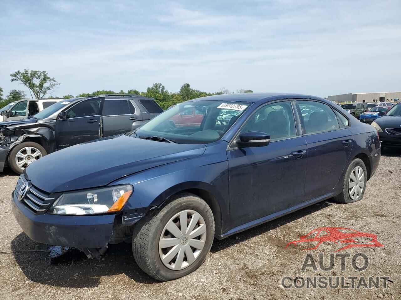 VOLKSWAGEN PASSAT 2013 - 1VWAP7A30DC054837