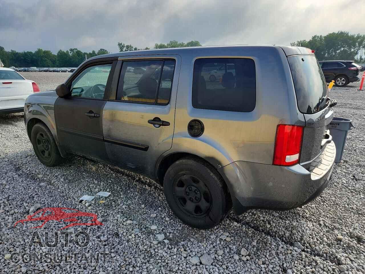 HONDA PILOT 2012 - 5FNYF4H26CB022508