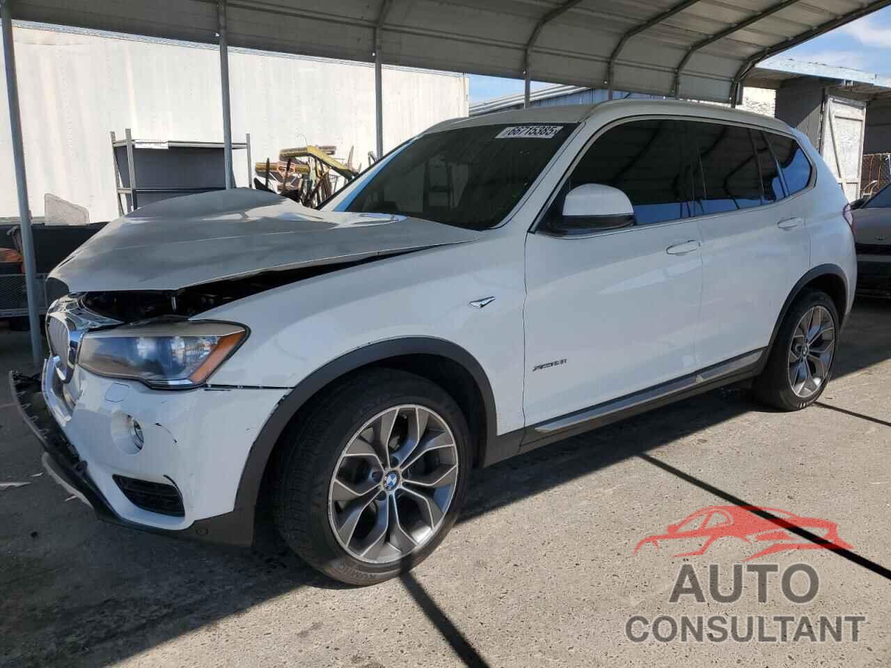 BMW X3 2015 - 5UXWX9C51F0D45338