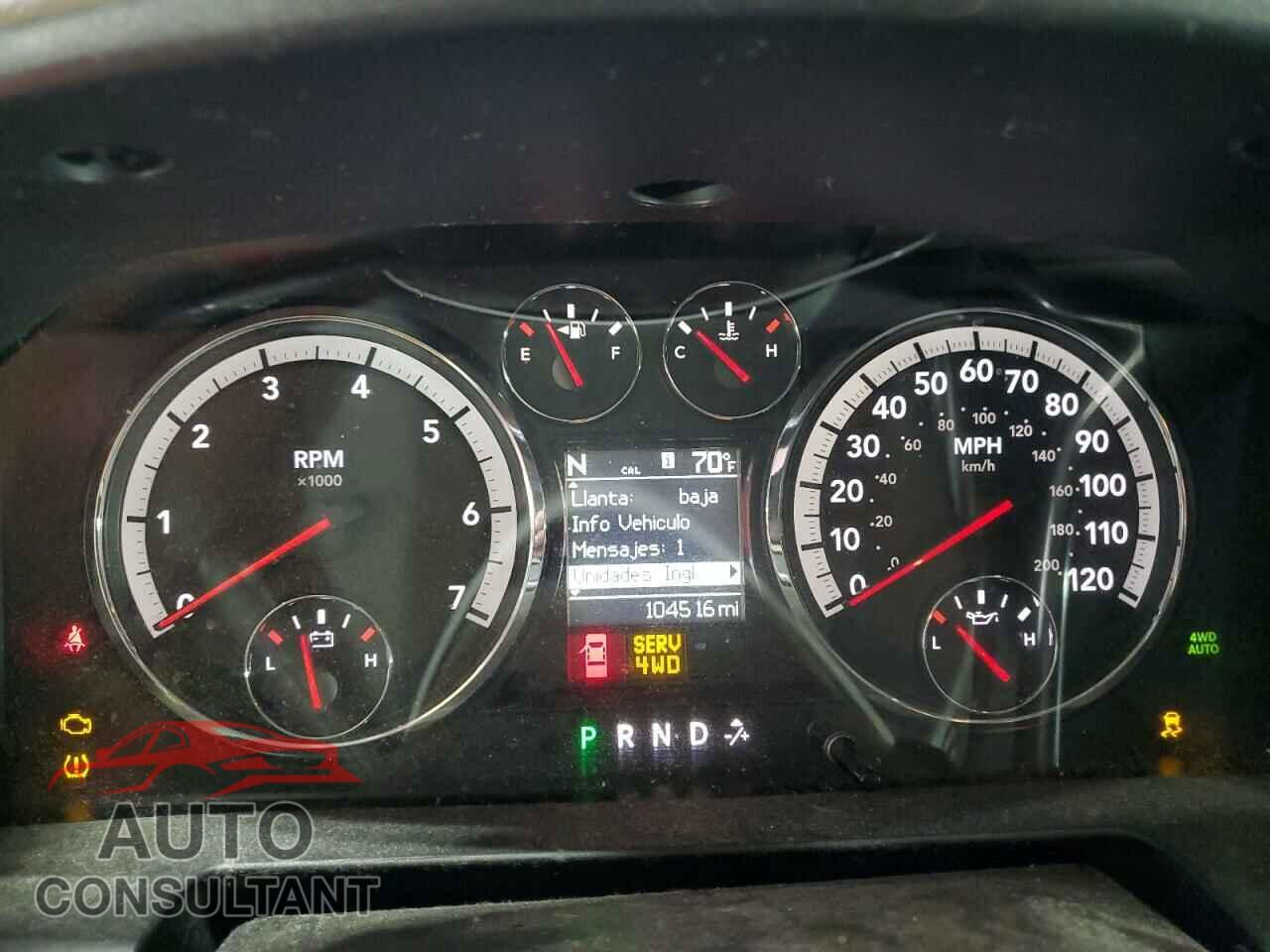 DODGE RAM 1500 2012 - 1C6RD7GT9CS186982