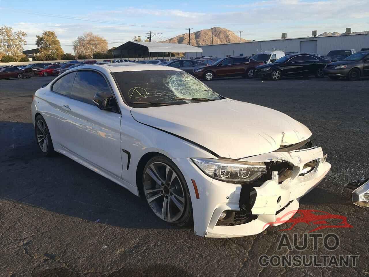 BMW 4 SERIES 2017 - WBA4P1C58HK522317