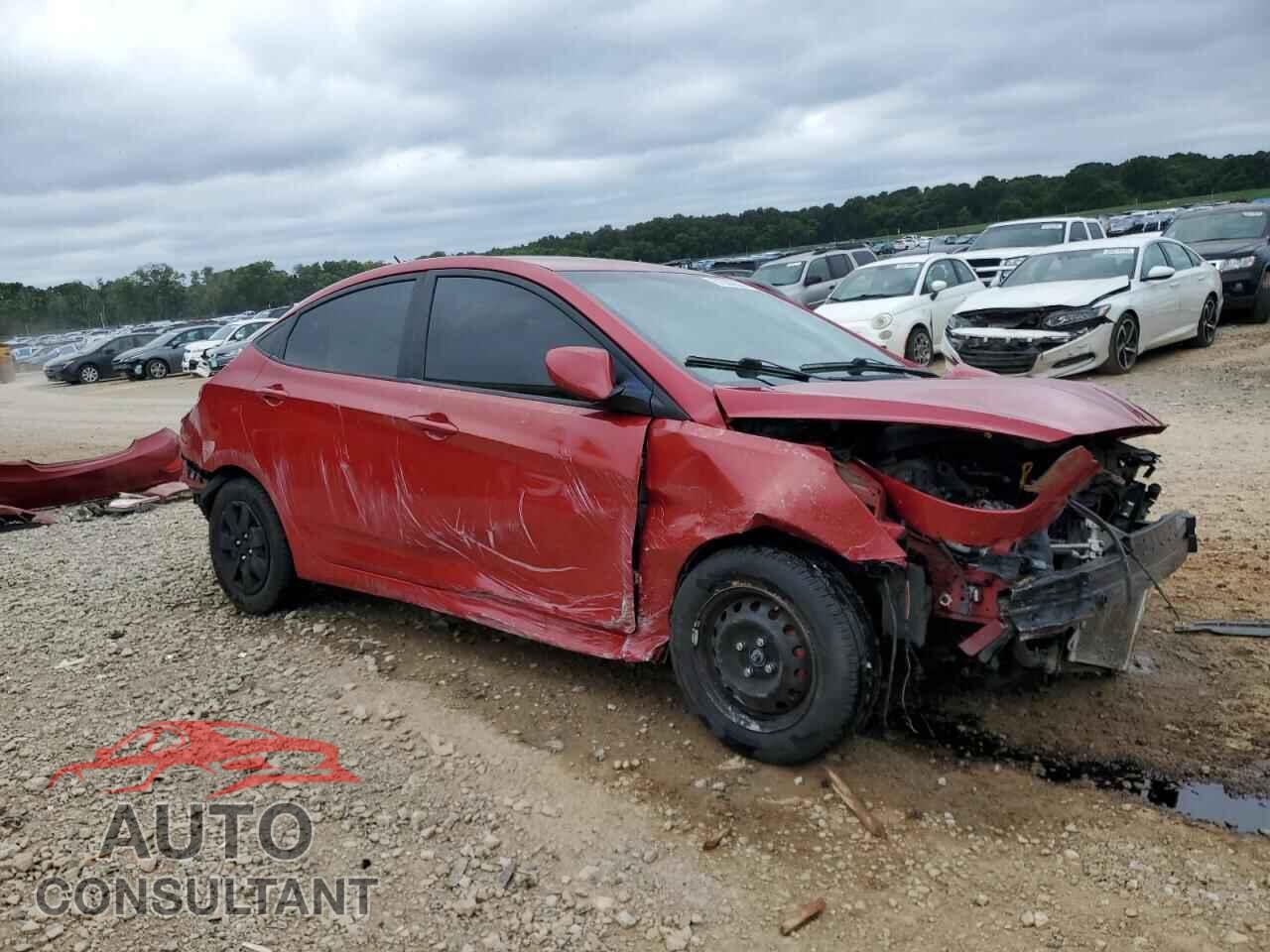 HYUNDAI ACCENT 2012 - KMHCU4AEXCU129942