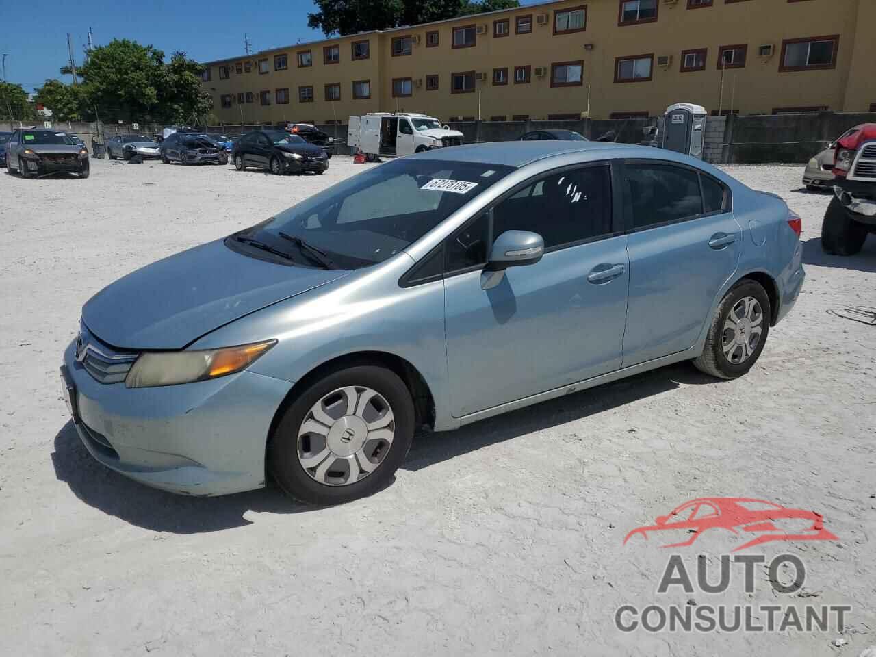 HONDA CIVIC 2012 - JHMFB4F37CS002672