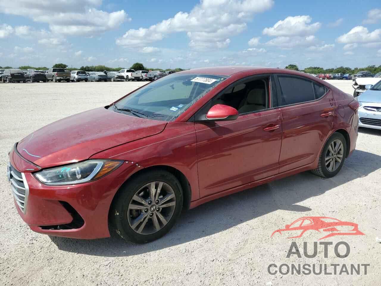 HYUNDAI ELANTRA 2017 - KMHD84LF3HU248759