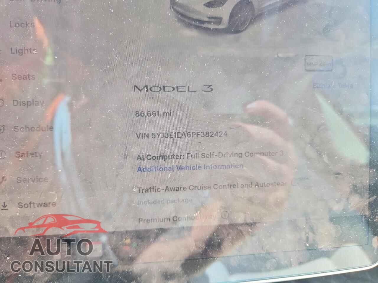 TESLA MODEL 3 2023 - 5YJ3E1EA6PF382424
