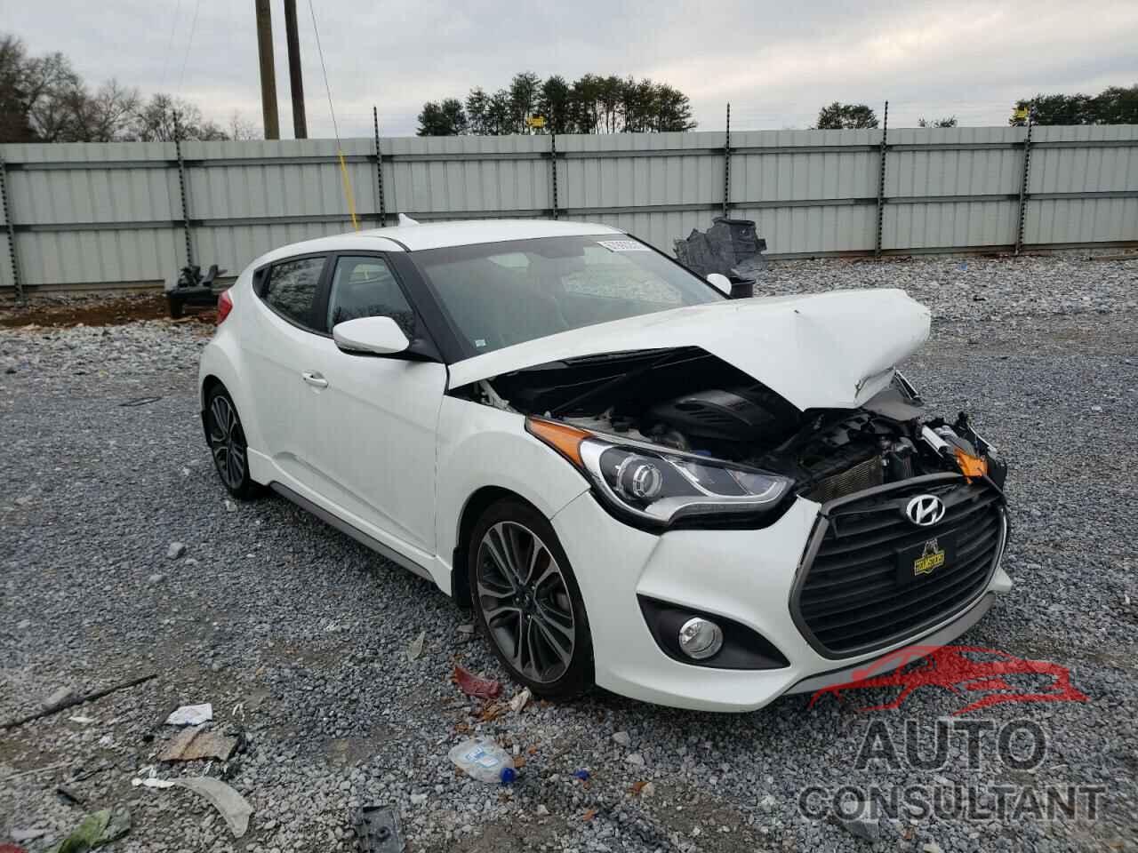 HYUNDAI VELOSTER 2016 - KMHTC6AEXGU282955