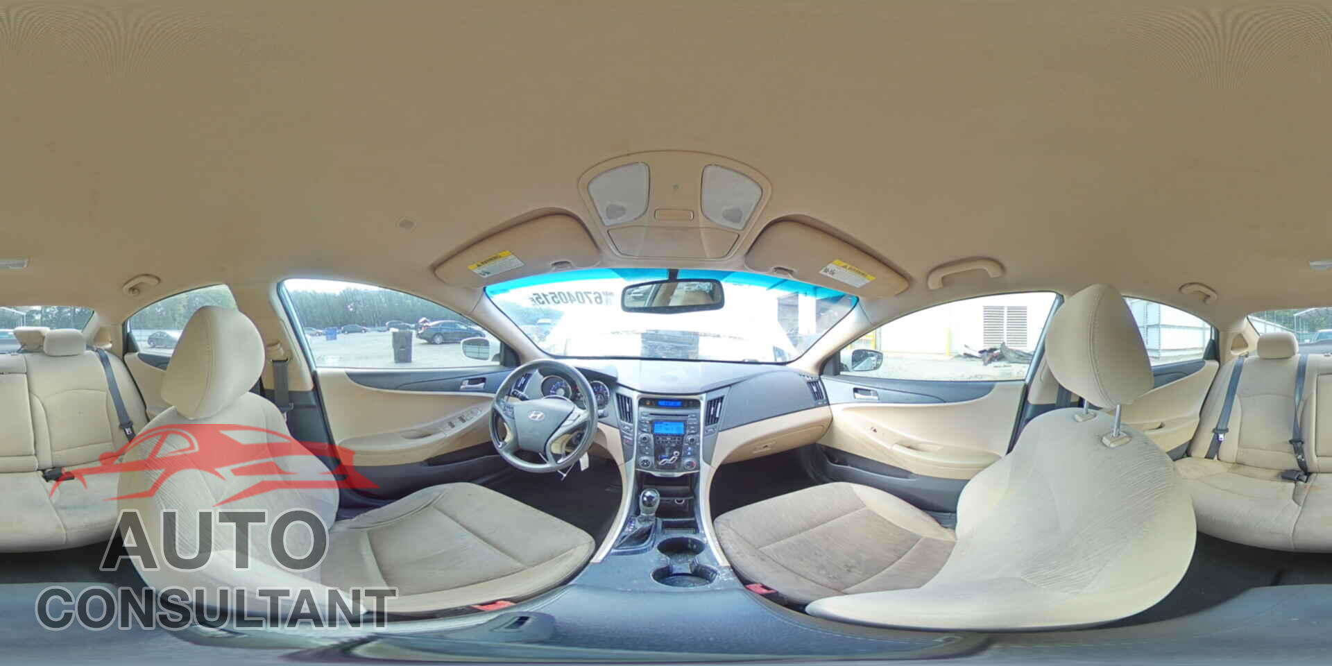 HYUNDAI SONATA 2012 - 5NPEB4AC4CH455621