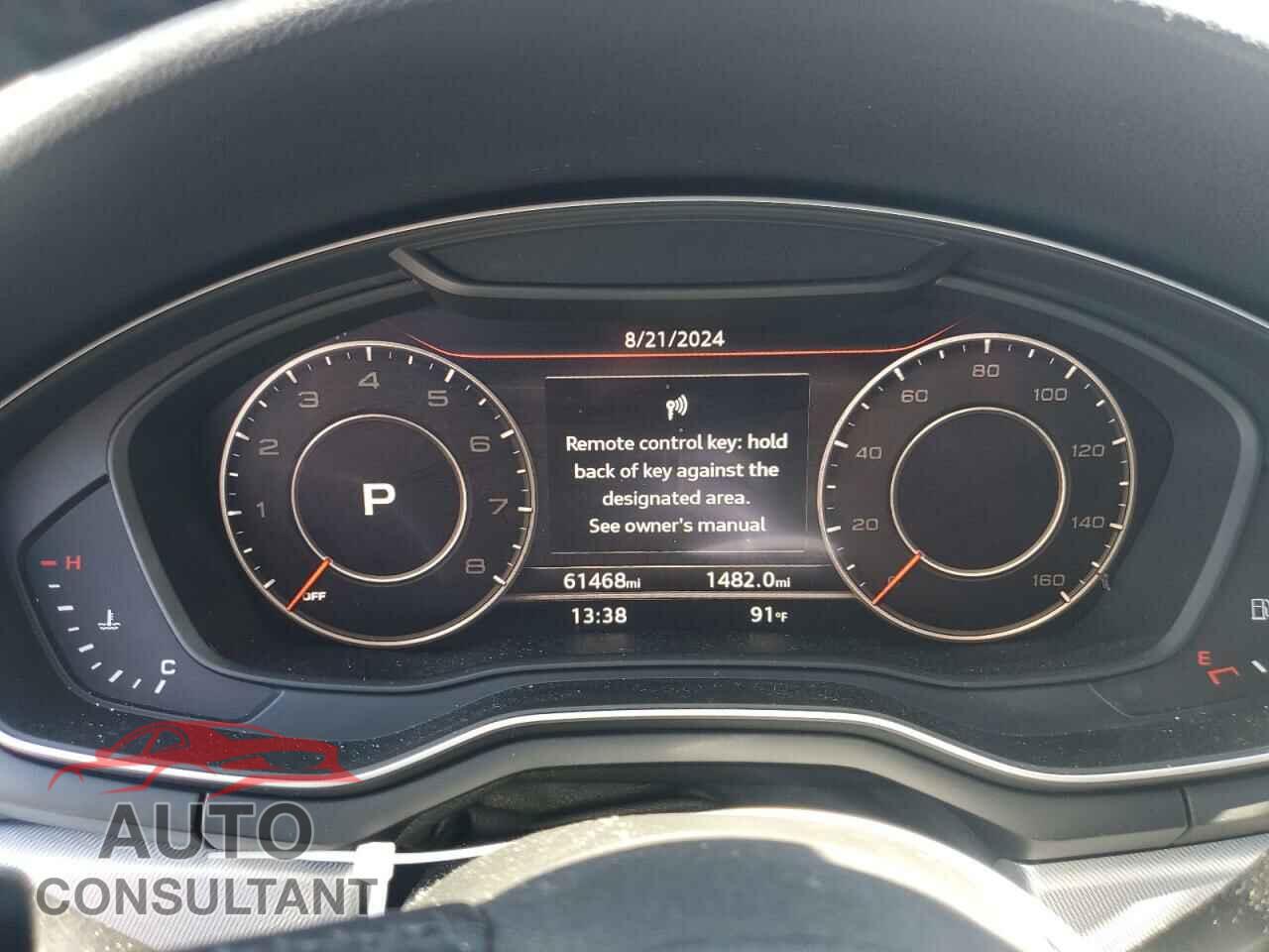 AUDI A4 2018 - WAULMAF45JA009125