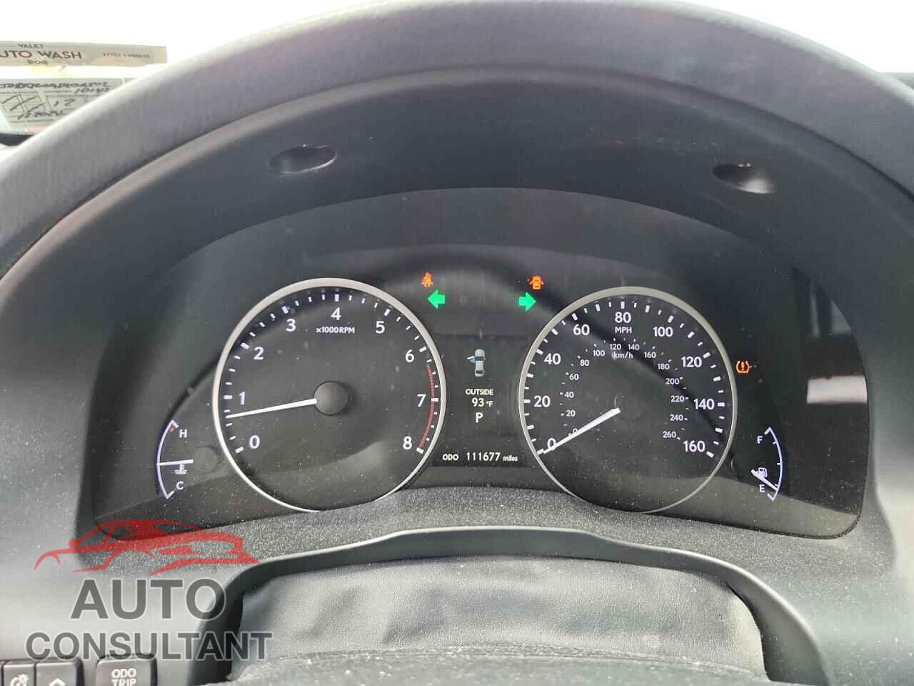 LEXUS ES350 2013 - JTHBK1GG9D2016802