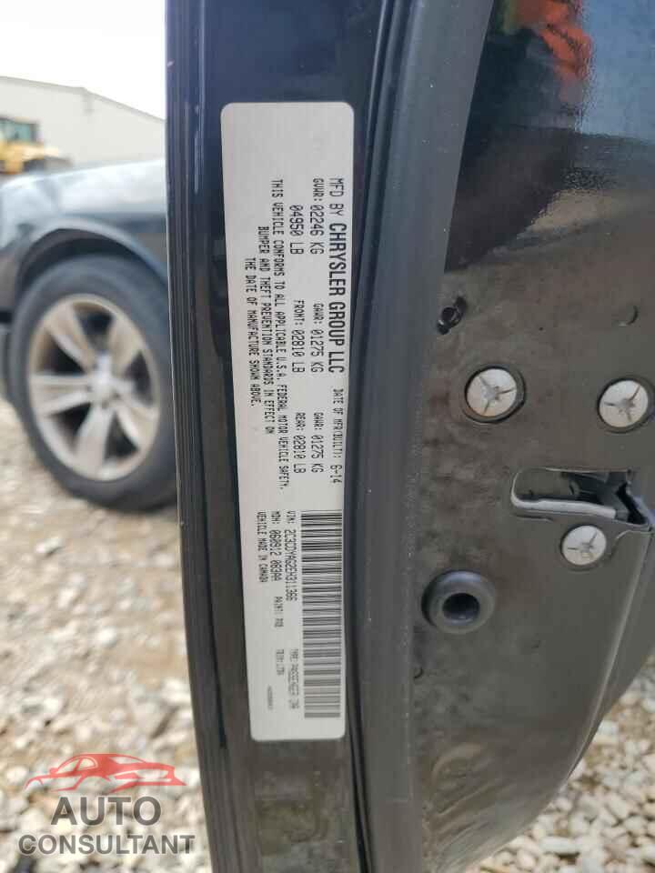 DODGE CHALLENGER 2014 - 2C3CDYAG2EH311366