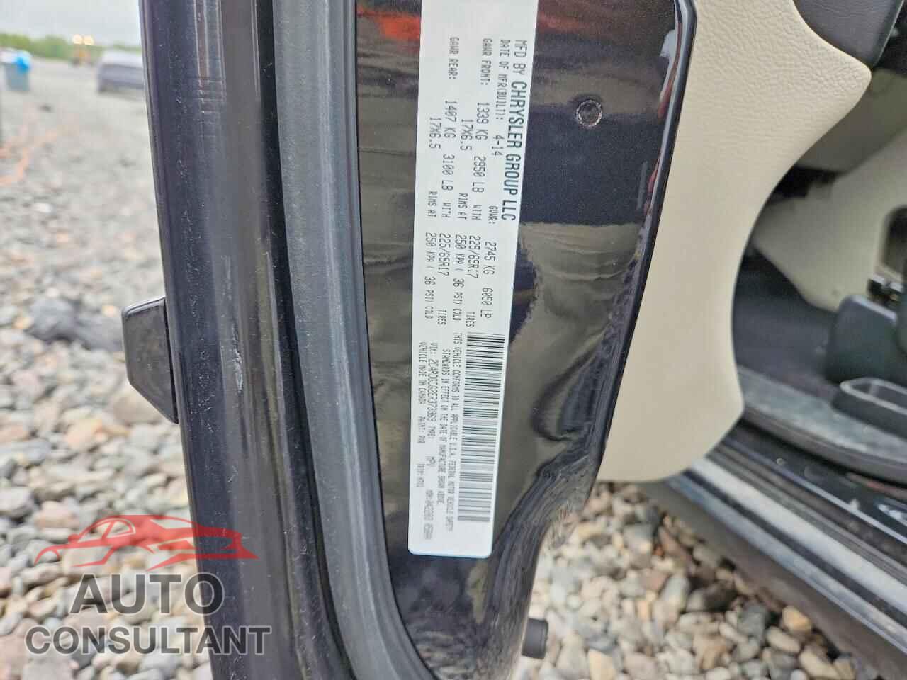DODGE CARAVAN 2014 - 2C4RDGCG2ER373969