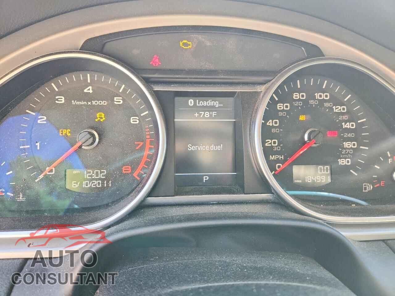 AUDI Q7 2012 - WA1DGAFE8CD001815