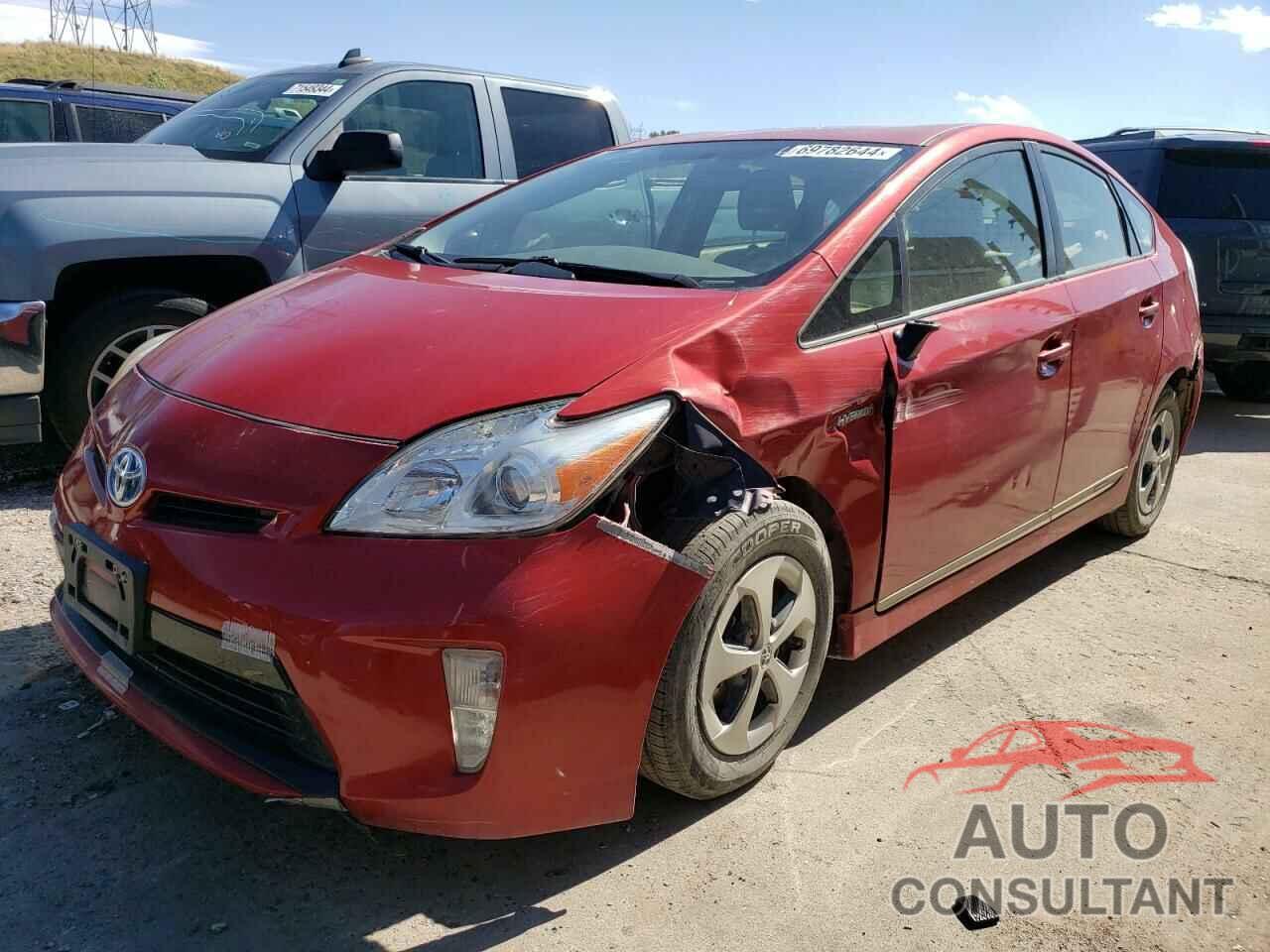 TOYOTA PRIUS 2012 - JTDKN3DU8C1597714