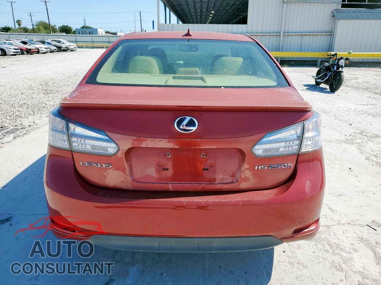 LEXUS HS 2010 - JTHBB1BA8A2007636