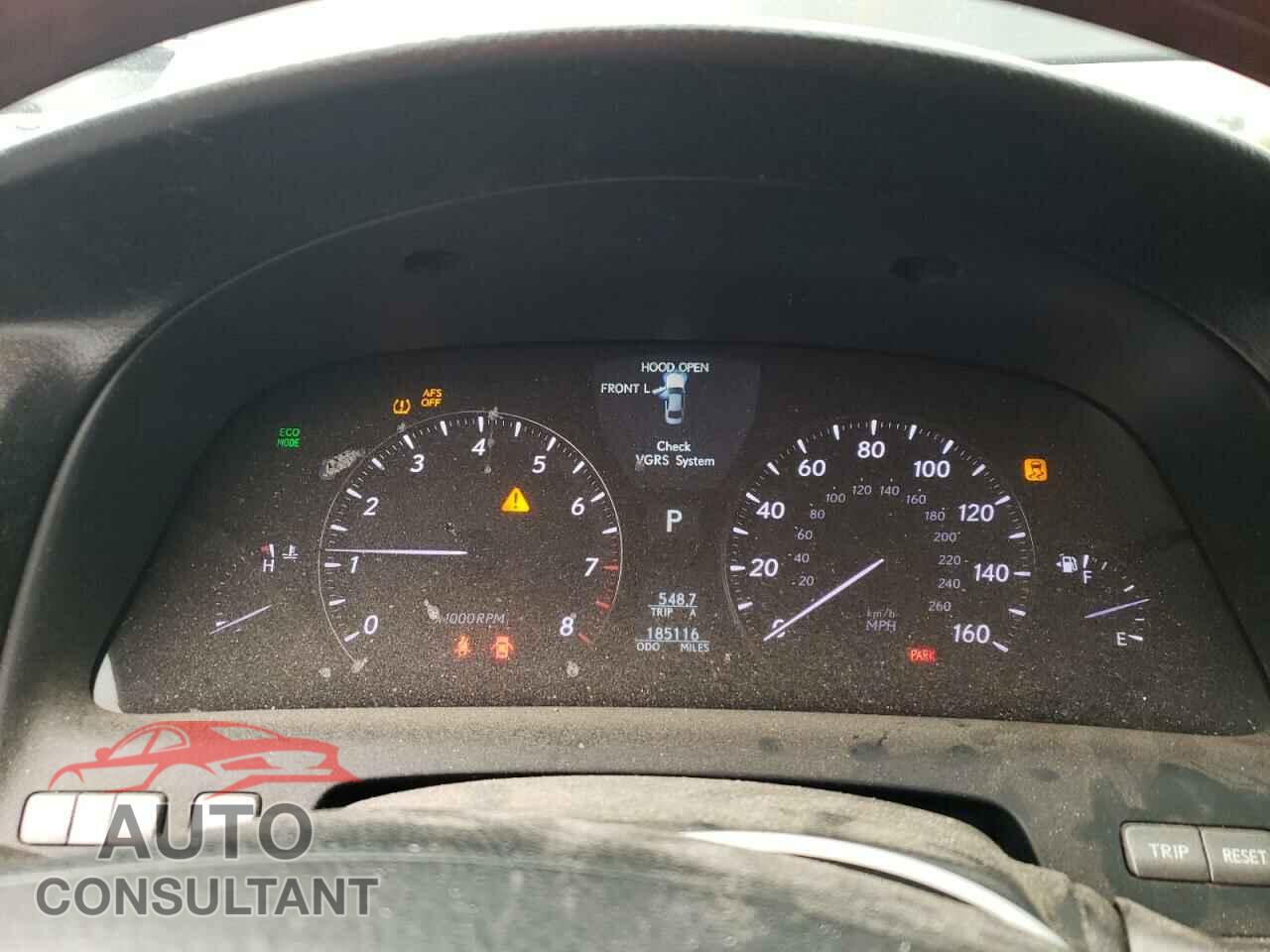 LEXUS LS460 2010 - JTHCL5EF6A5006984